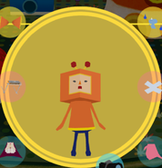 Shikao as he appears in Beautiful Katamari.