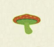 Official artwork of the Space Mushroom
