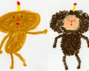 Wp 2a l.jpg (643 KB) Lalala and Colombo drawn in crayon