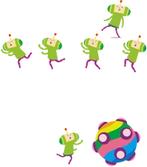 The Prince in different positions.