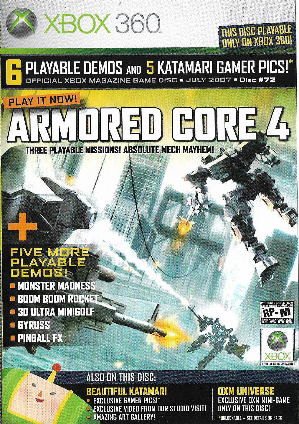 Armored Core 4 - Xbox 360, Xbox 360