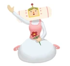 The Queen as a teenager.