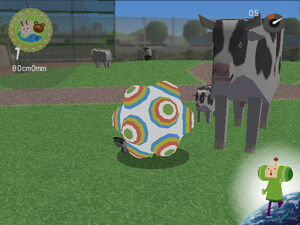 Katamari with cows