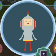 Peso as he appears in Me & My Katamari.