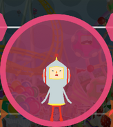 Peso as he appears in Katamari Forever.