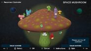 Space Mushroom as it appears in Katamari Damacy REROLL. Cousins are seen on its top and bottom.