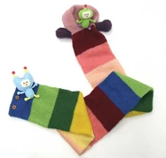 Right side of the BOY scarf