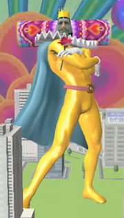 The King as he appears in Touch My Katamari