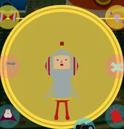 Peso as he appears in Beautiful Katamari.