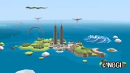 Skyscraper Island in Beautiful Katamari