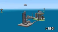 Space Shuttle Island in Katamari Damacy