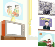 The television set in Rolling With Katamari