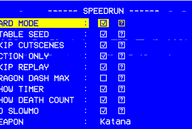 Speedrun Mode, Katana Zero Wiki