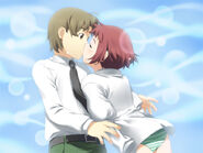 Rin kissing Hisao