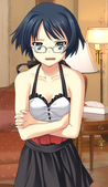 Shizune when she is annoyed
