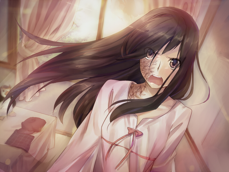 katawa shoujo hanako scars