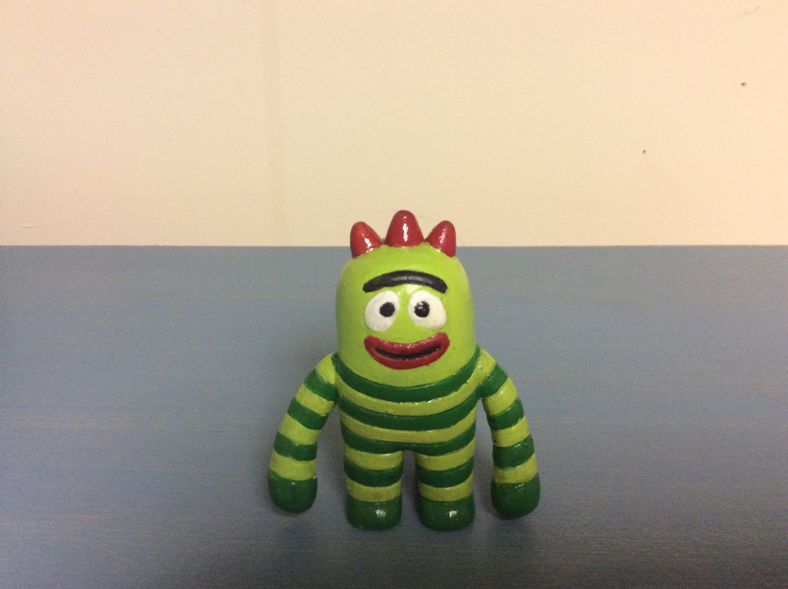 Vintage Yo Gabba Gabba Brobee Plush. 