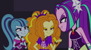 Dazzlings grinning evilly EG2