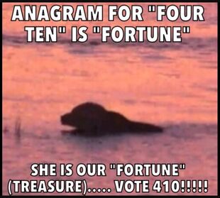 Anagram for Four-Ten created by Goldilocks, Canada