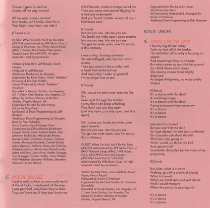"Pendulum" (cont.), "Into Me You See", "Dance With The Devil"
