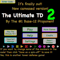 Code Ultimate Tower Defense and instructions for entering the code