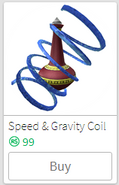 Speed & Gravity Coil