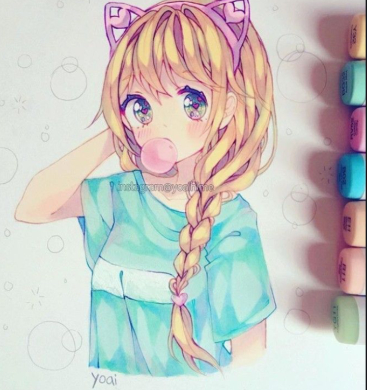 Kawaii drawling this year, Kawaii hub Wiki