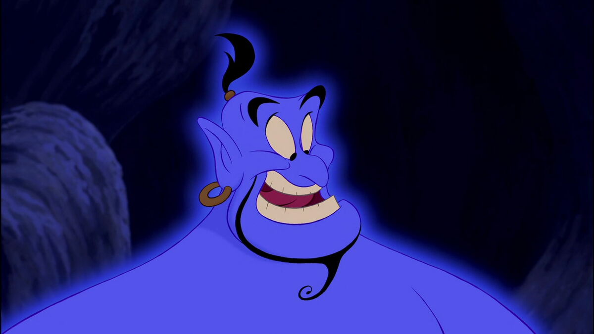 Genie HATED Aladdin in the Original Story?! 😱 #messeduporigins #disney  #aladdin #genie #djinn #disneyexplained #disneytiktok #disneyt