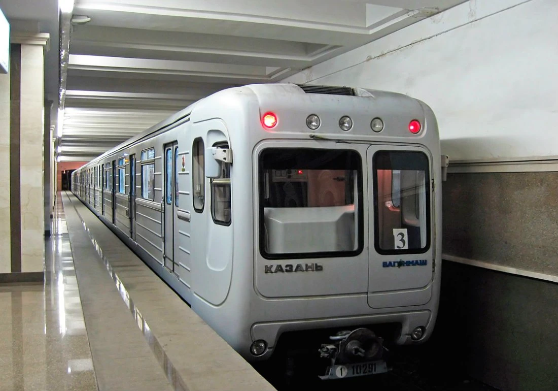 Подвижной состав Казанского метрополитена | Энциклопедия Метростроя ...