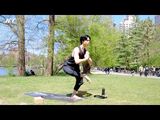 I'm gonna try yoga at Central Park 🧘🏻‍♂️ - Johnny's Communication Center (JCC) Ep
