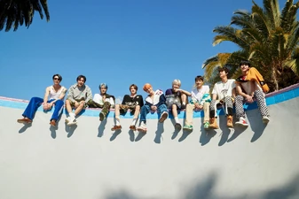 TAEIL, JOHNNY, TAEYONG, YUTA, DOYOUNG, JAEHYUN, JUNGWOO, MARK, and HAECHAN promoting Ay-Yo