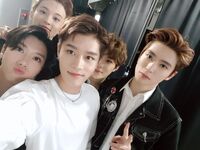 Mark, Jungwoo, Jaehyun, Ten, Taeil Dec 25, 2018