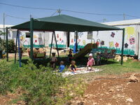 Children garden at Migron