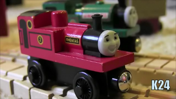 Thomas wooden railway rheneas on sale