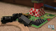 Gray Troublesome Trucks at the Sodor Airfield.