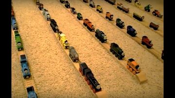Thomas wooden railway clearance collection