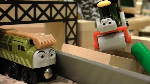 Diesel 10 Invades Sodor Claw of the Law Scenes