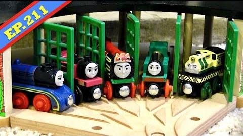 Roundhouse Roulette Thomas & Friends Wooden Railway Adventures Episode 211