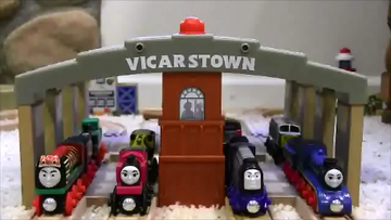 Thomas wooden railway vicarstown station deals