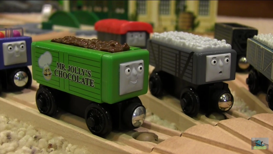 thomas wooden railway troublesome trucks