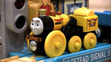 Thomas wooden railway stephen on sale