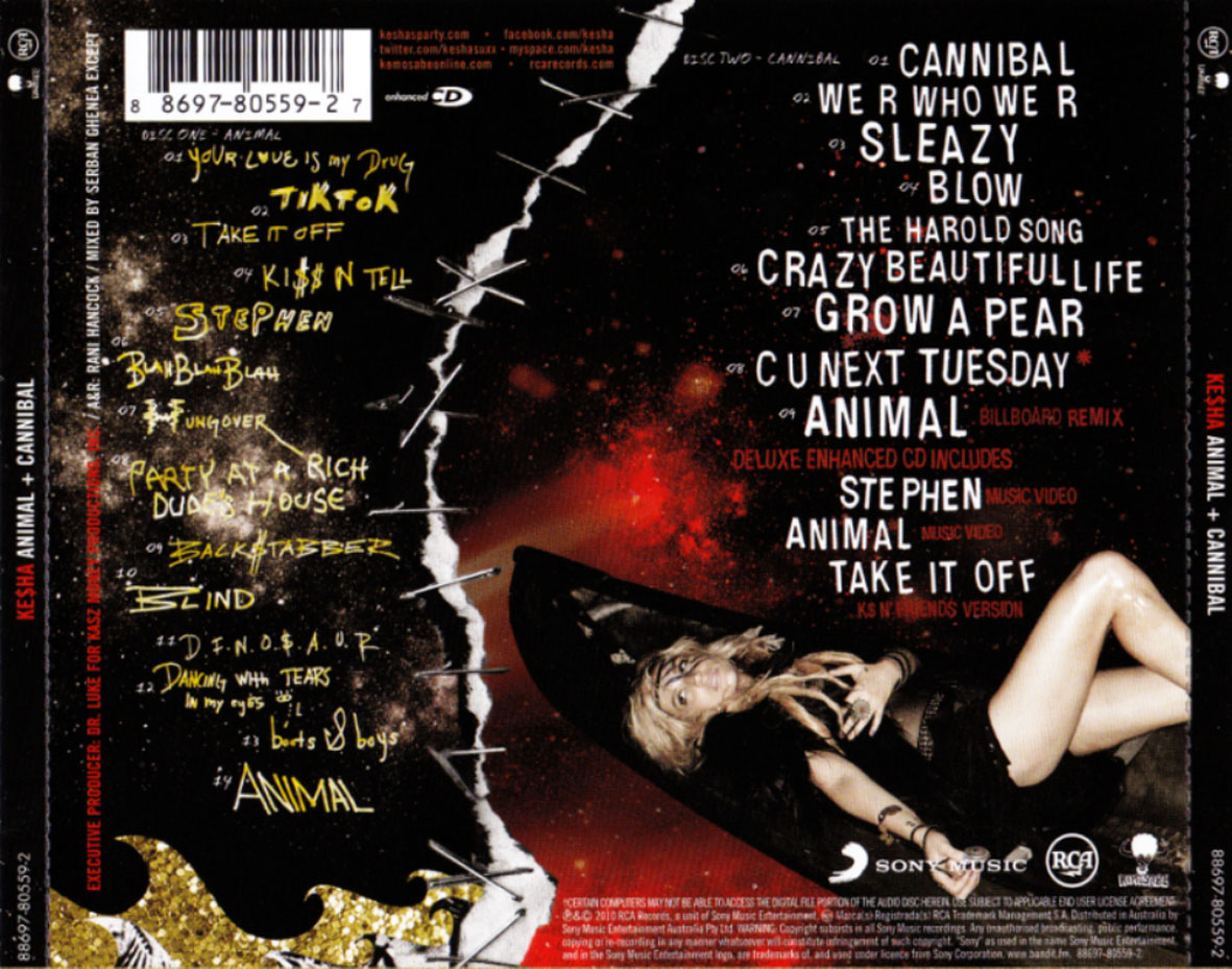Animal + Cannibal (Album) | Ke$ha Wiki | Fandom