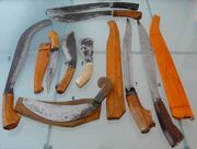 Filipino knives Bolos