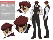 Klaus anime design