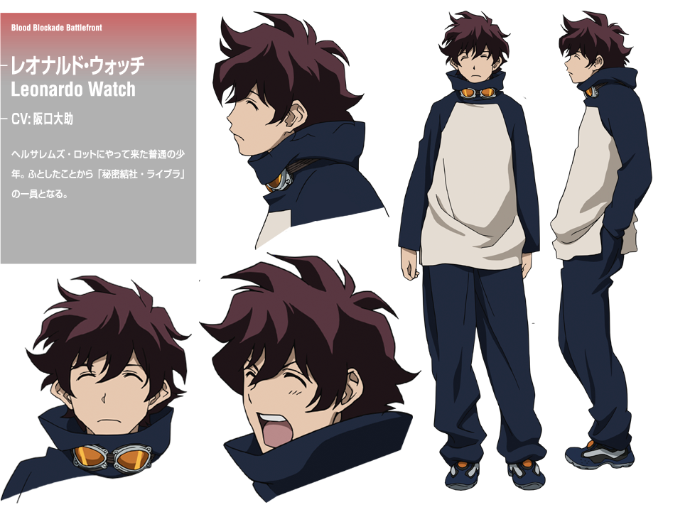 Leonardo Watch - Kekkai Sensen by StrengXD on DeviantArt