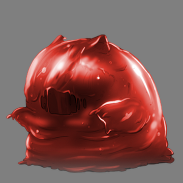 red slime monster