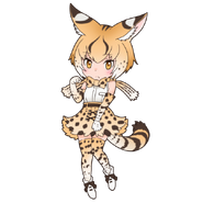 Extra Serval from Official Guide Book Vol.3