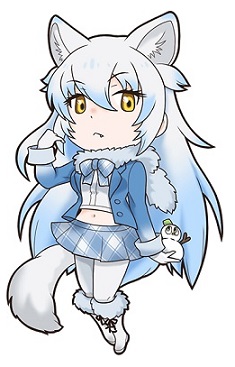 Gray Wolf - Japari Library, the Kemono Friends Wiki