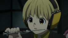 Nobimaru finds a catherer at the cabin (anime)