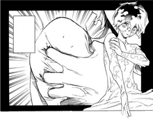 Kabane detaching his arm